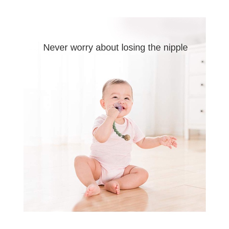 Dây Đeo Núm Ti Giả Xinh Xắn Cho Bé
