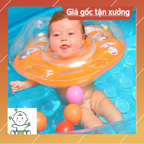 [Mã TOY2 giảm 10% đơn 50K] PHAO BƠI ĐỠ CỔ TẬP BƠI CHỐNG LẬT AN TOÀN CHO BÉ