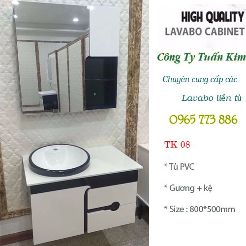 Bộ lavabo liền tủ TK49 | BigBuy360 - bigbuy360.vn