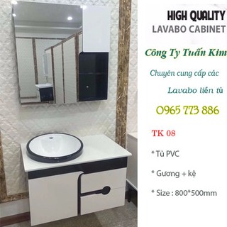 Bộ lavabo và tủ TK04