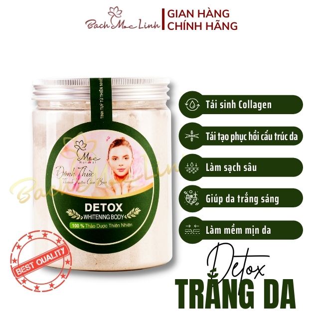 Tắm Trắng Dùng Cho Mọi Làn Da Nguồn Gốc Từ Thiên Nhiên - Bách Mộc Linh