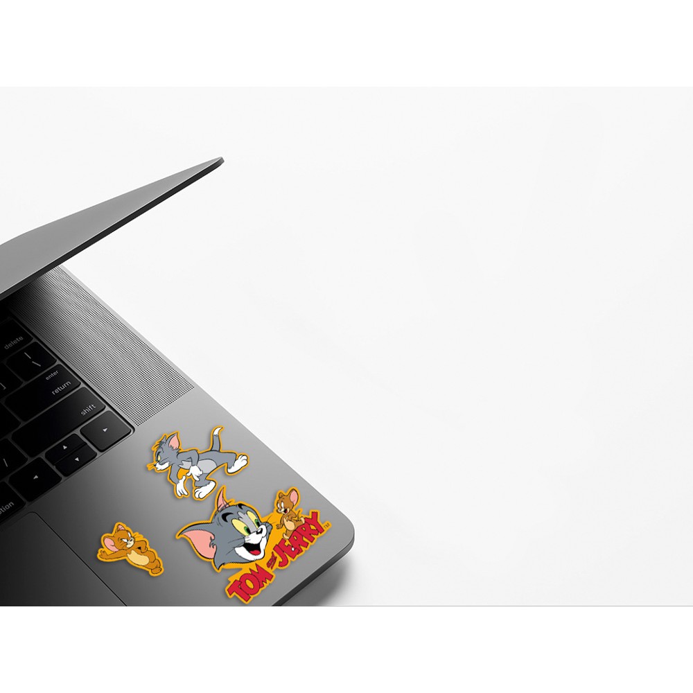 Sticker decal single hình dán lẻ STICKER FACTORY - Chủ đề Tom and Jerry