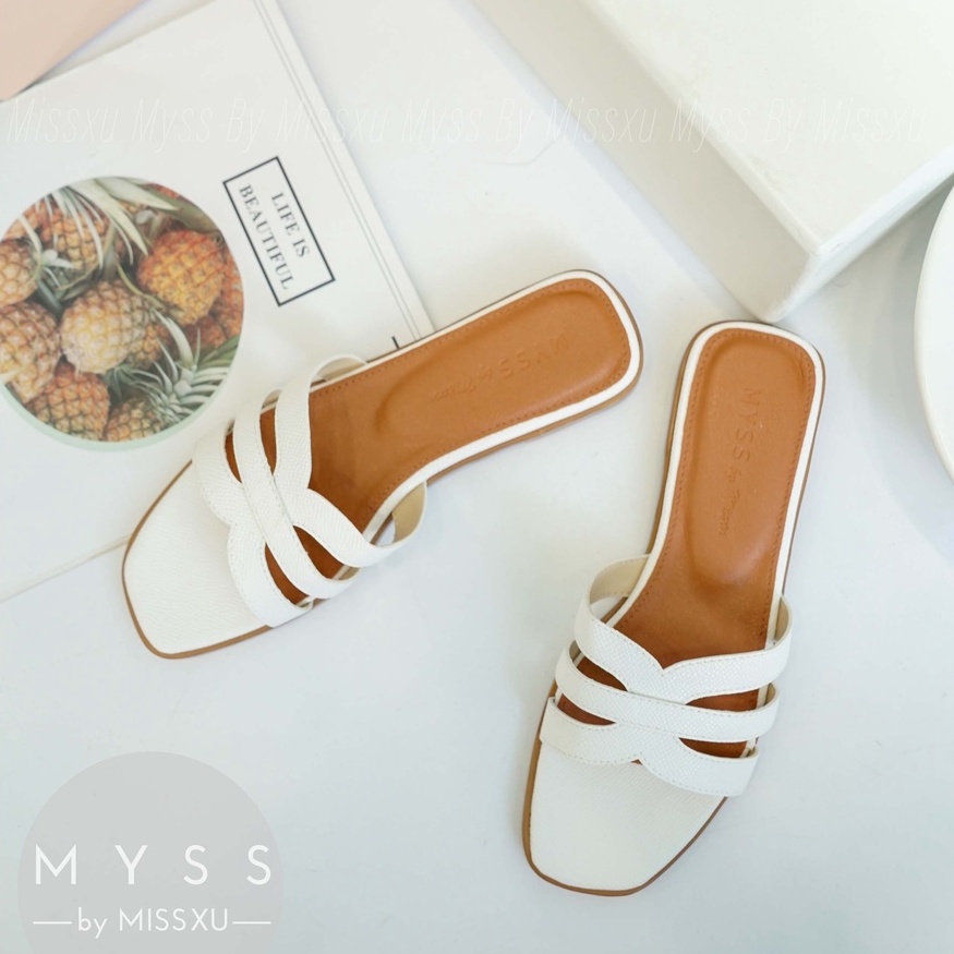 Dép nữ quai 3 quai ngang 1.5 cm thời trang MYSS - DE93