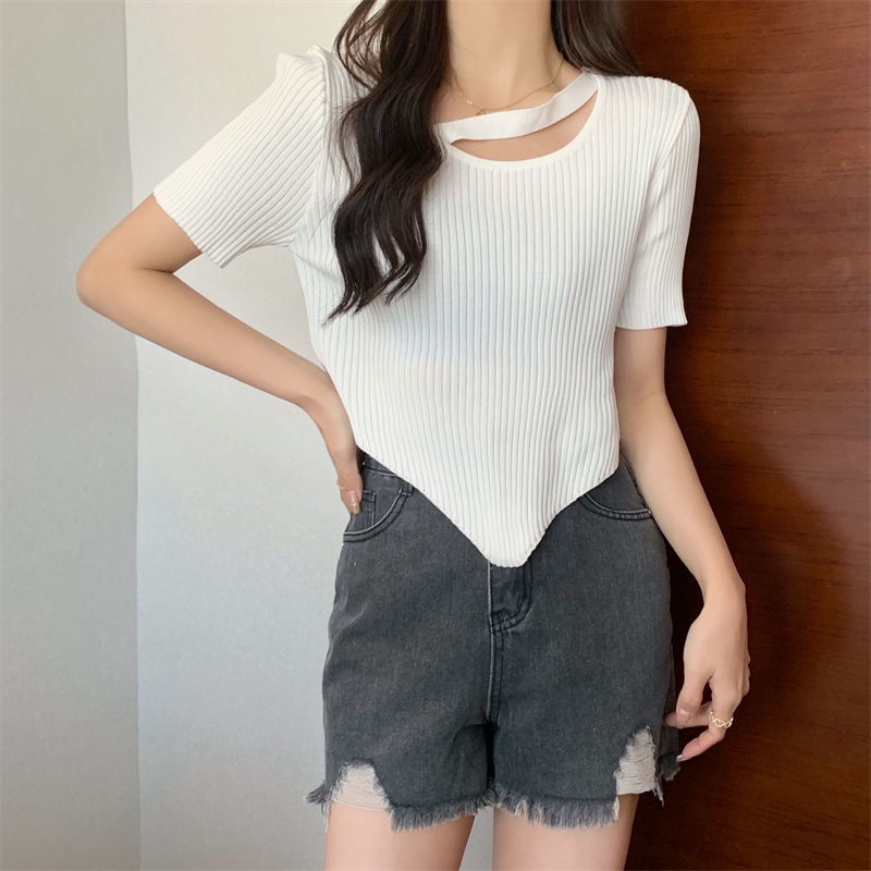 Áo Thun NgắN Tay DáNg Ôm GợI CảM Cho Nữ JL-TX-347