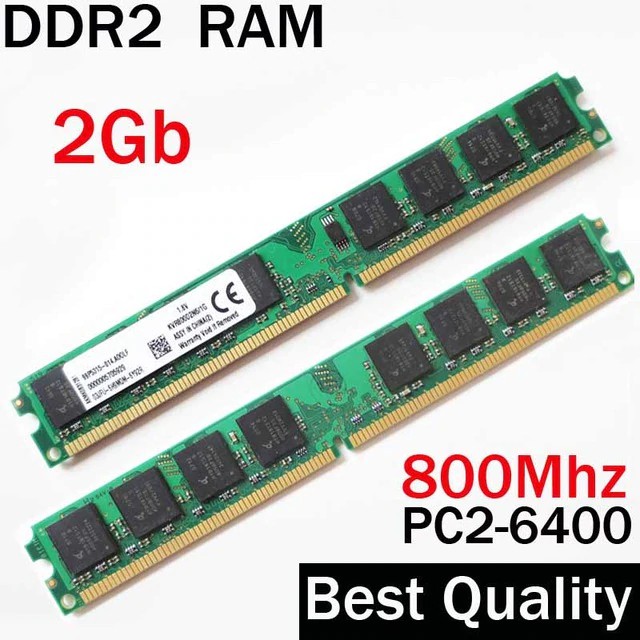 RAM MÁY TÍNH BÀN PC2 2GB BUSS 800