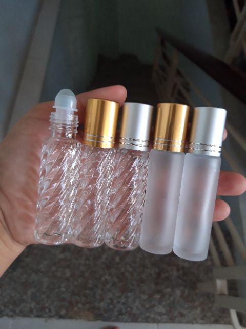 Vỏ chai lọ chiết nước hoa 10ml dạng bi lăn | BigBuy360 - bigbuy360.vn