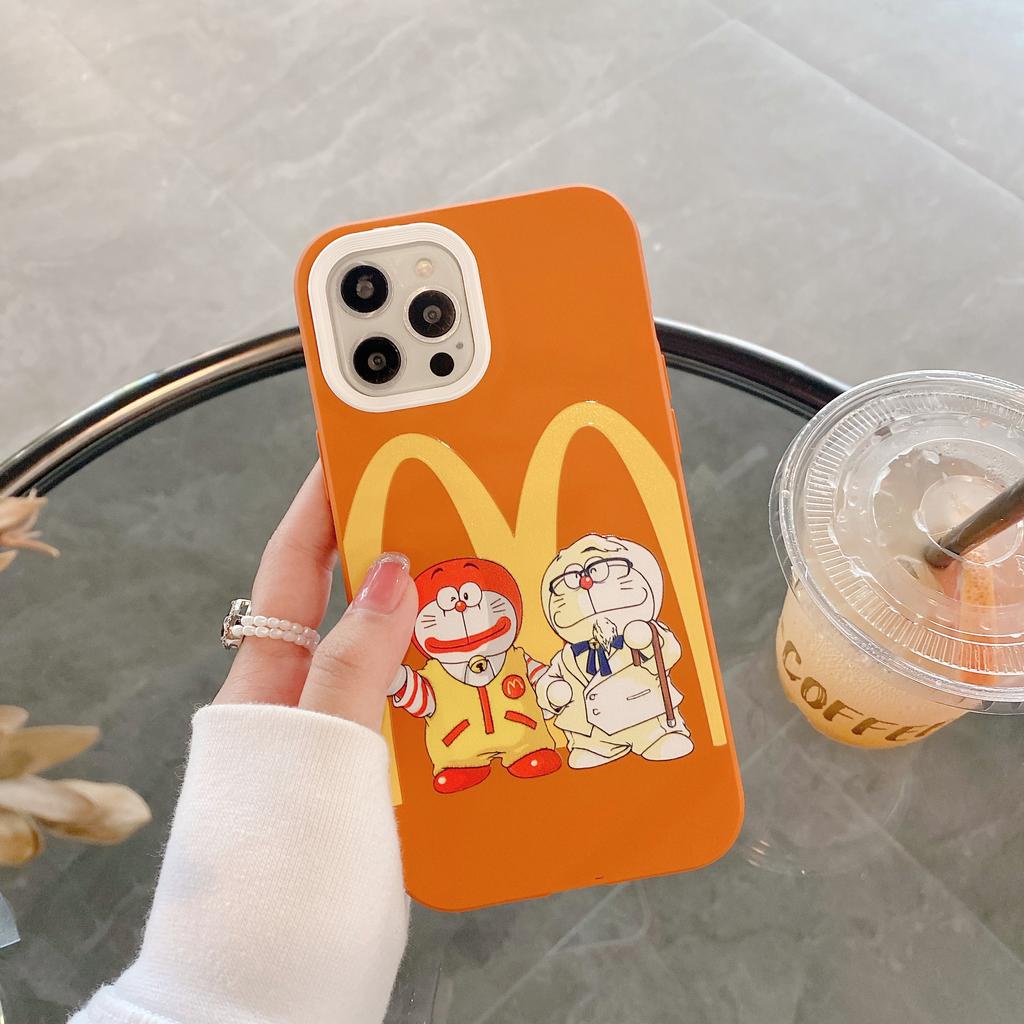 Ốp Điện Thoại Họa Tiết Snoopy Doraemon 3 Trong 1 Cho IPhone 13Promax 12 11 7Plus X Xs Max XR