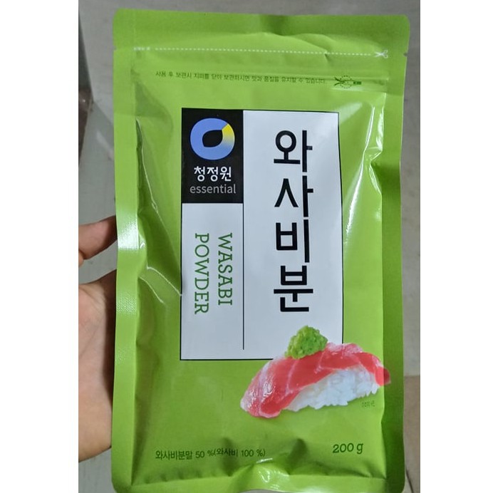 BỘT MÙ TẠT XANH WASABI HÀN QUỐC 200G