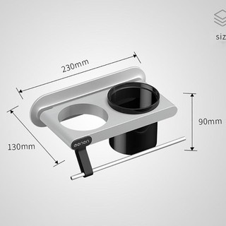 Giá treo máy sấy tóc treo nhà tắm dán tường, kệ nhà tắm nhựa ABS