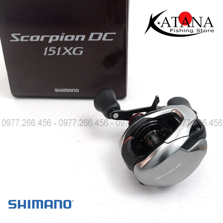 Máy Câu Ngang Shimano Scorpion DC 151XG - công nghệ đắt giá DC Break