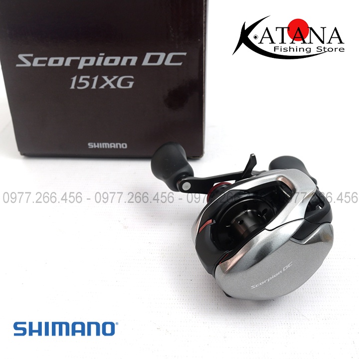 Máy Câu Ngang Shimano Scorpion DC 151XG