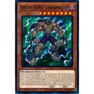 Thẻ bài Yugioh - TCG - Destiny HERO - Dreadmaster / LEHD-ENA03'