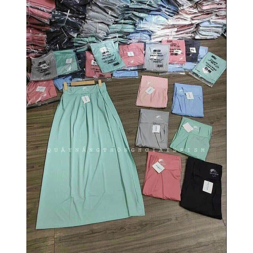 Váy chống nắng thông hơi vải kim cương chống tia UV, phụ kiện thời trang MAIKA | BigBuy360 - bigbuy360.vn