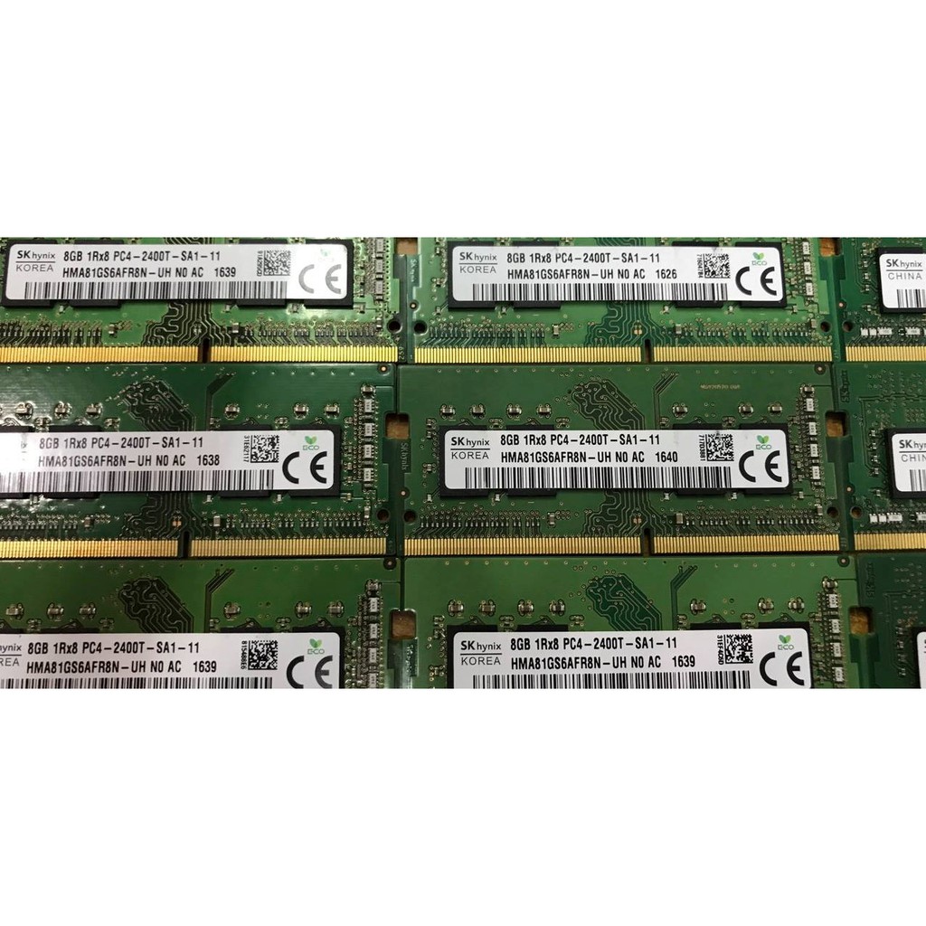 Ram Laptop KINGSTON SAMSUNG HYNIX DDR4 8GB bus 2666GHZ 1.2V- BẢO HÀNH 36 THÁNG 1 đổi 1