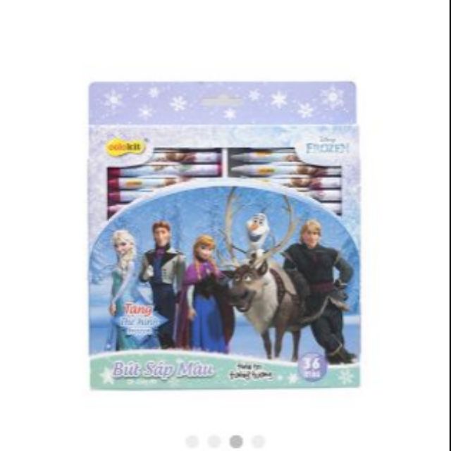 Bút sáp 36 màu Colokit Disney Frozen CR-C033/FR