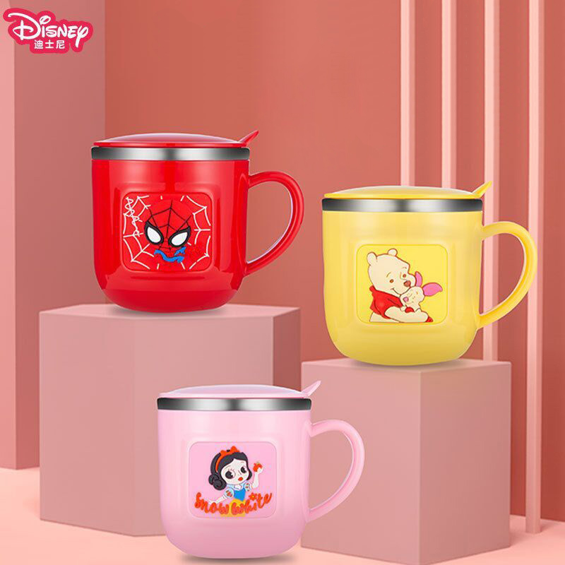 DISNEY Cốc Uống Nước Bằng Thép Không Gỉ 316 Hình Người Nhện 3d 2021