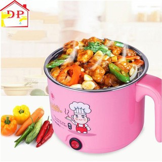 Ca nấu mỳ - Nồi nấu mỳ - Nồi nấu mỳ đa năng 1,8l tiện dụng