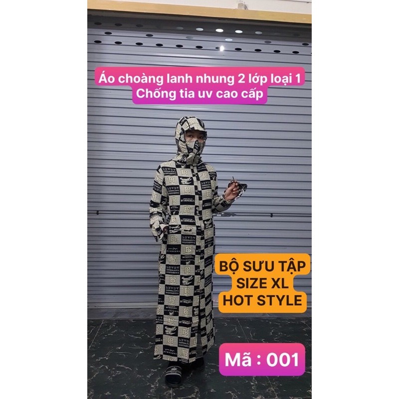 ÁO LANH 2 LỚP TOÀN THÂN XL #xl #choangxl