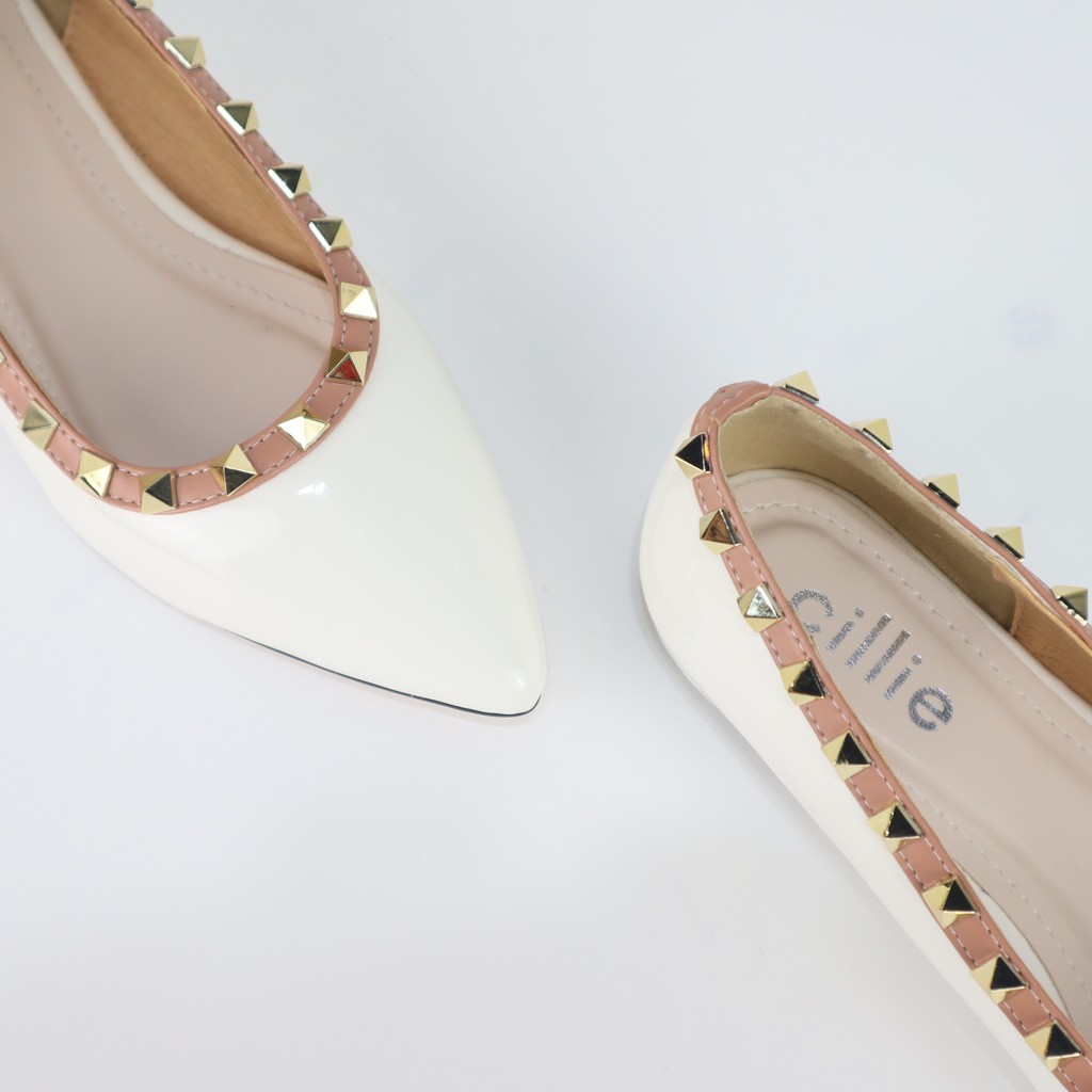 Giày búp bê đế bằng tán đinh 1164 | BigBuy360 - bigbuy360.vn