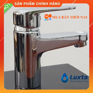 Vòi lavabo nóng lạnh luxta l1210c tặng 2 dây cấp, bảo hành 5 năm