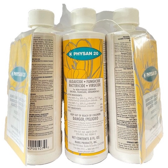 Physan 20SL hàng nhập Mỹ (240ml) - Thuốc Trừ Nấm Bệnh Sát Khuẩn Phong Lan, Cây Cảnh