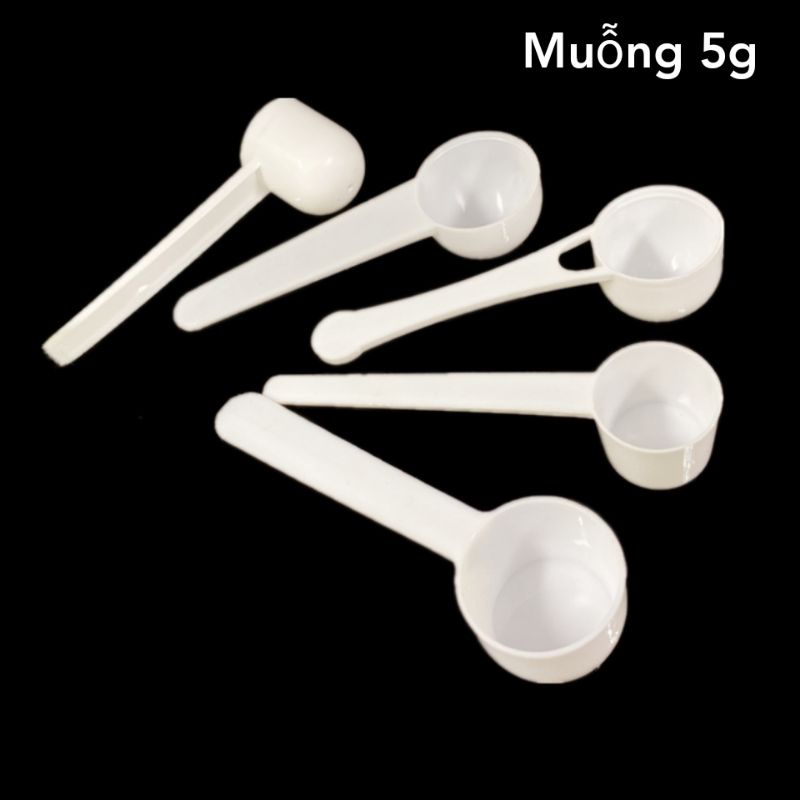 Muỗng( thìa) đong 5g, múc bột, định lượng gia vị nhiều mẫu,không bao bì