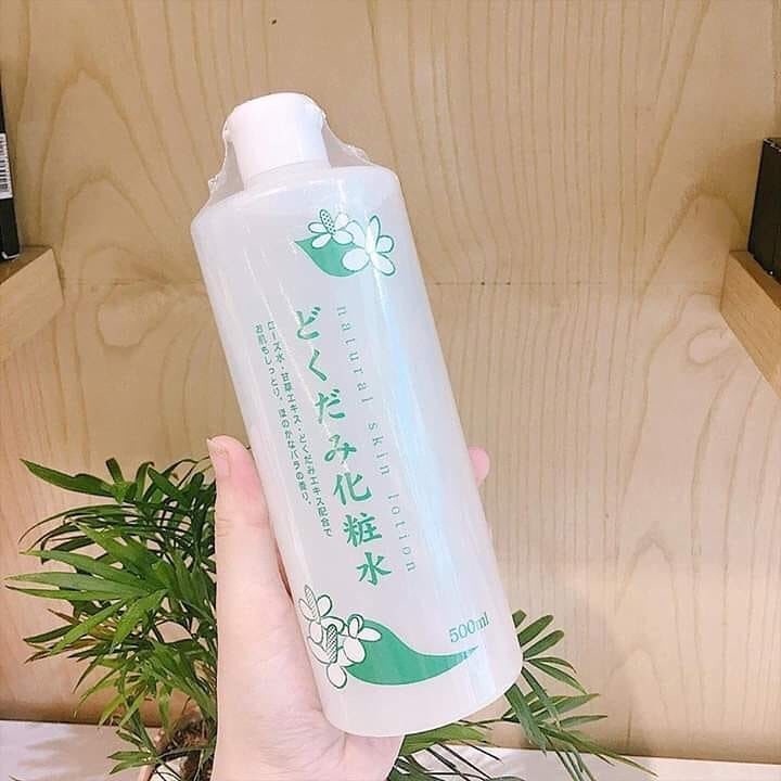 Nước hoa hồng diếp cá Dokudami Natural Skin Lotion 500ml