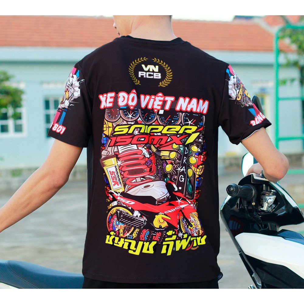 Áo thun nam cotton cao cấp Racing boy RCB
