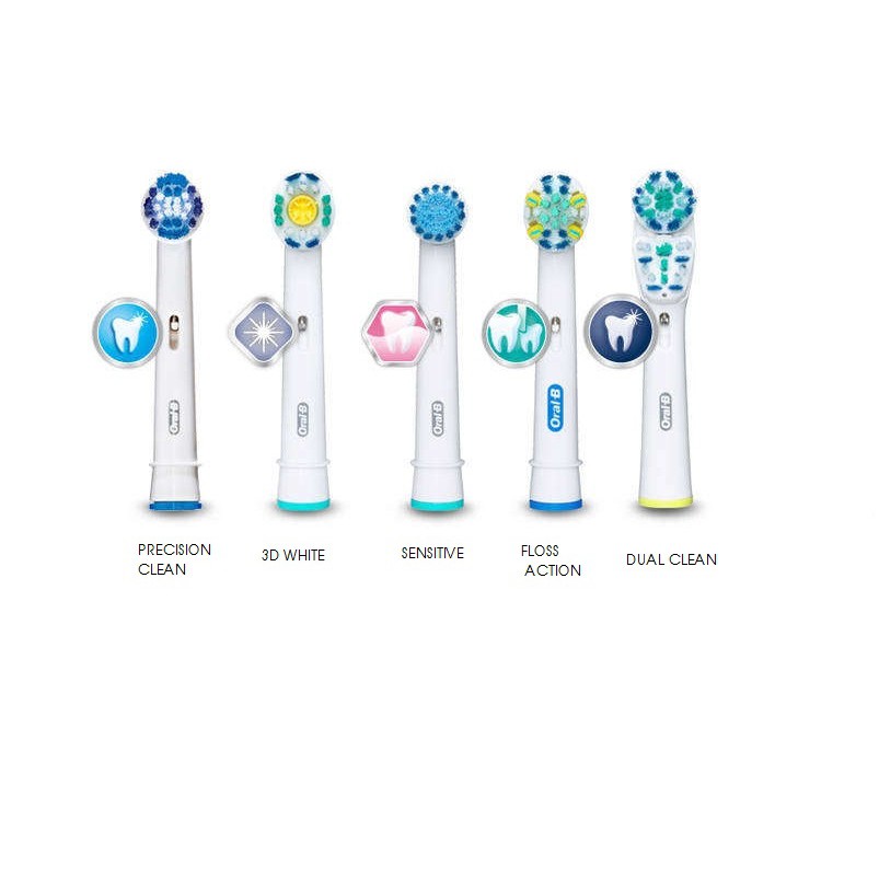 Vỉ 02 Đầu bàn chải đánh răng điện thay thế BRAUN Oral-B