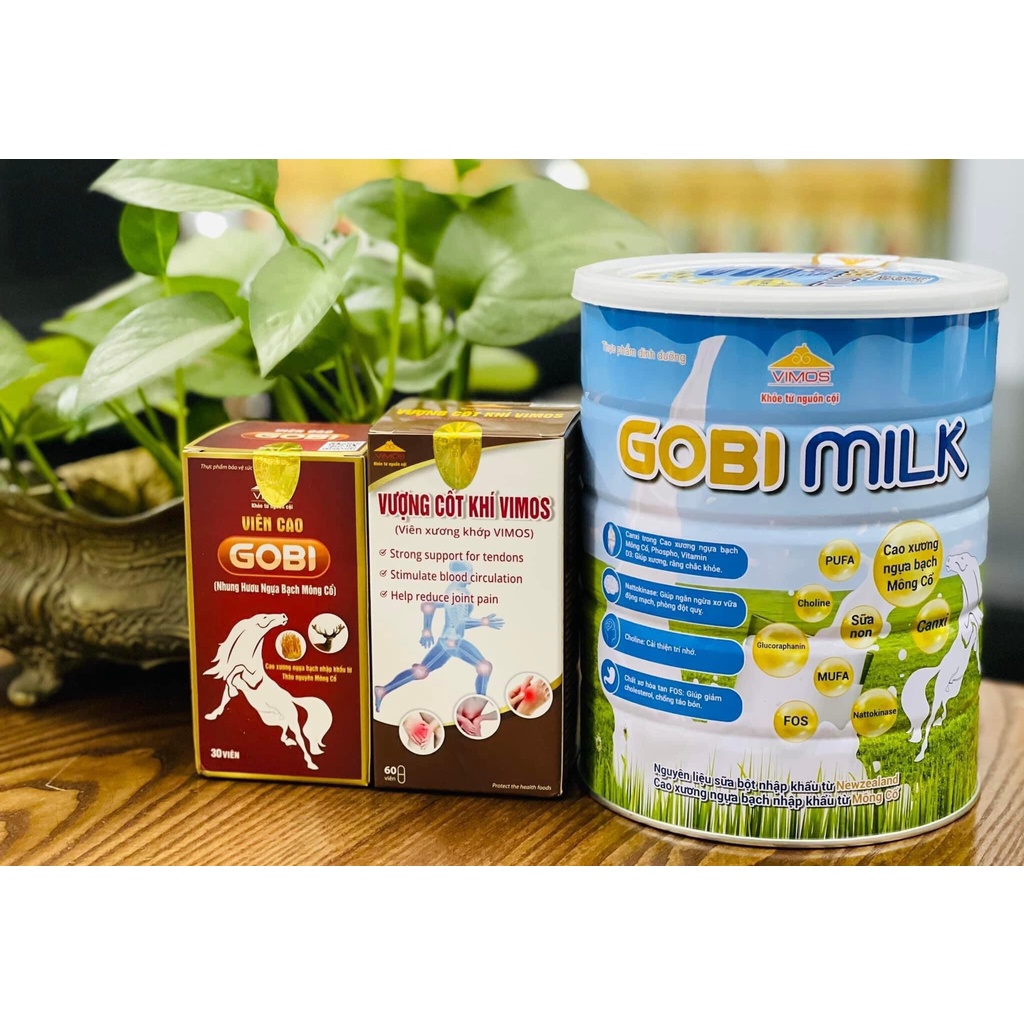 Sữa bột Gobi Milk - Sữa cao xương ngựa bạch mông cổ - Bổ sung vitamin