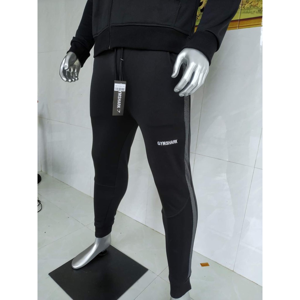 Quần thun dài thể thao nam, quần jogger, chất da cá cao cấp