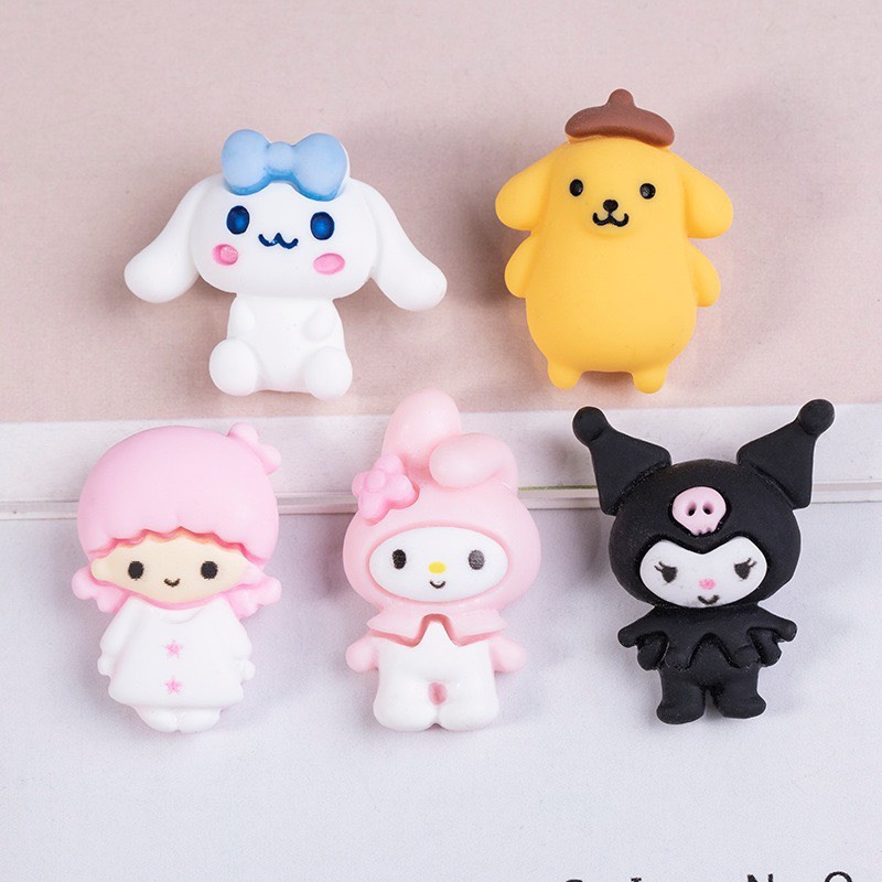Charm (C329) slime/ Dụng Cụ Charm Trang Trí [Ko Keo &amp; Nút] Hình Hoạt Hình - Giá 1 cái