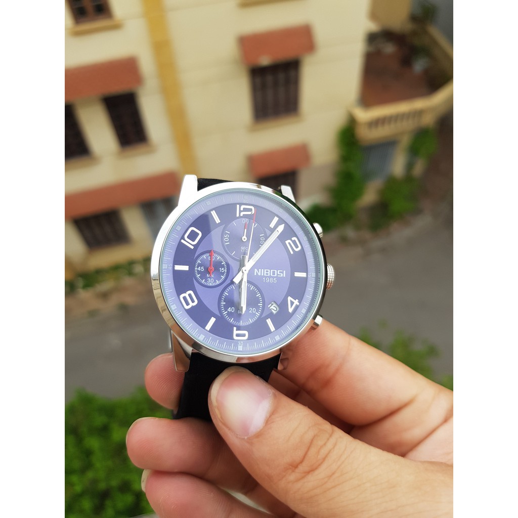 [Tặng vòng tay]Đồng hồ nam NIBOSI chính hãng NI2328.10 thời trang cao cấp
