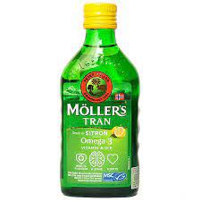 Dầu Gan Cá Tuyết Moller's Tran Na Uy Bổ Sung DHA,EPA Giúp Phát Triển Não,Mắt,Da Cho Bé