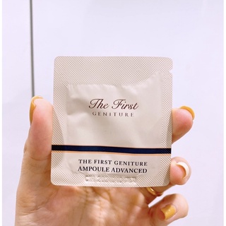 10 gói 1ml Tinh chất vàng Ohui The First dưỡng ẩm phục hồi da chống lão hoá sang mịn da