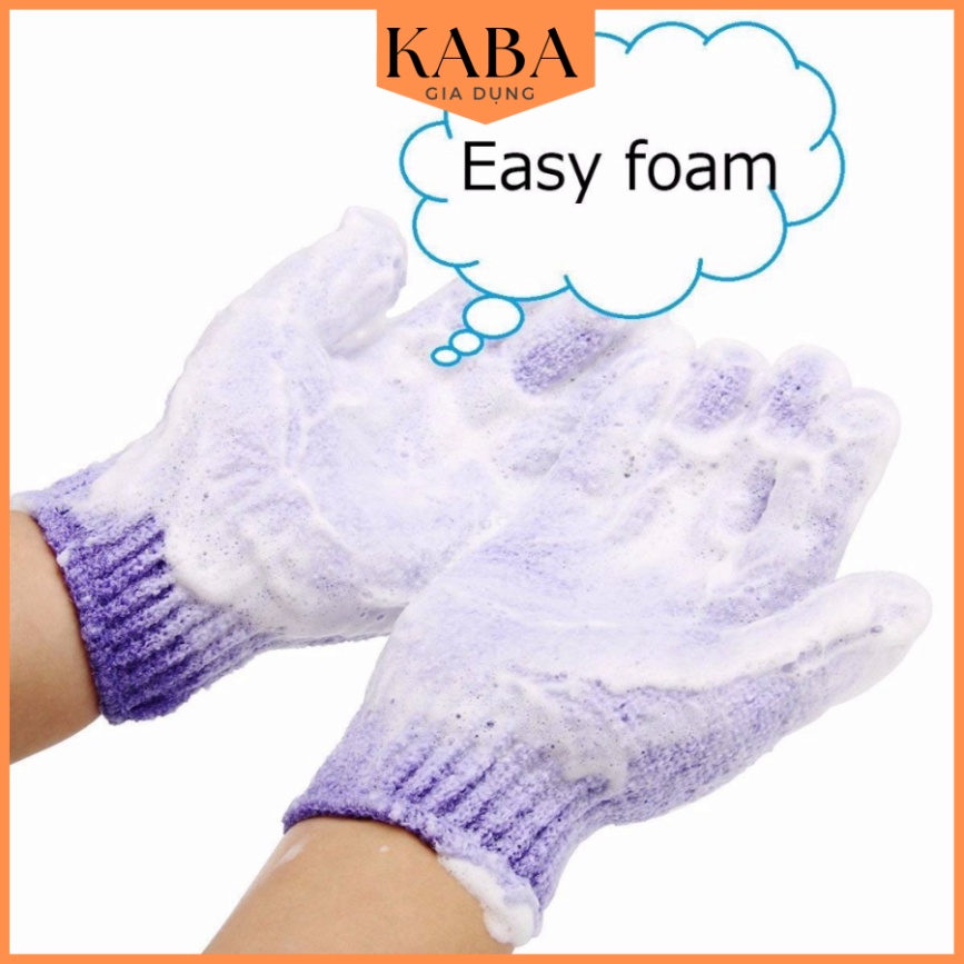 Găng Tay Mát Xa Tẩy Tế Bào Chết Cho Da KABA
