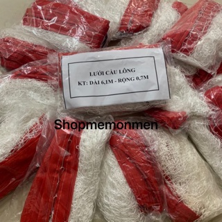 Lưới cầu lông KT dài 6,1m rộng 0,7m