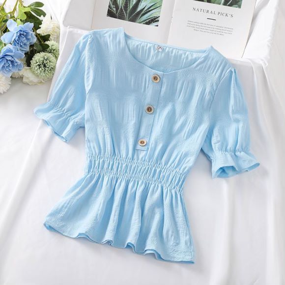 Áo BH tay ngắn thời trang Hàn Quốc 2021 xinh xắn cho nữ giới