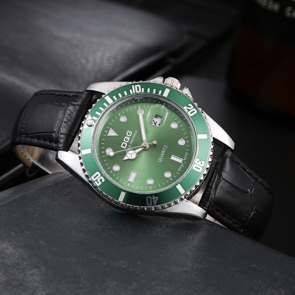 Đồng hồ nam [DQG CAO CẤP] model A1675 chính hãng dây da sang trọng | BigBuy360 - bigbuy360.vn