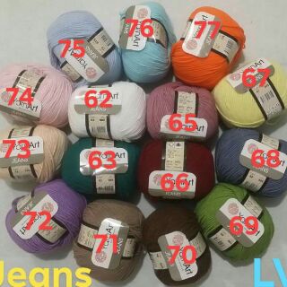 Len Jeans nhập khẩu(bảng màu 1)