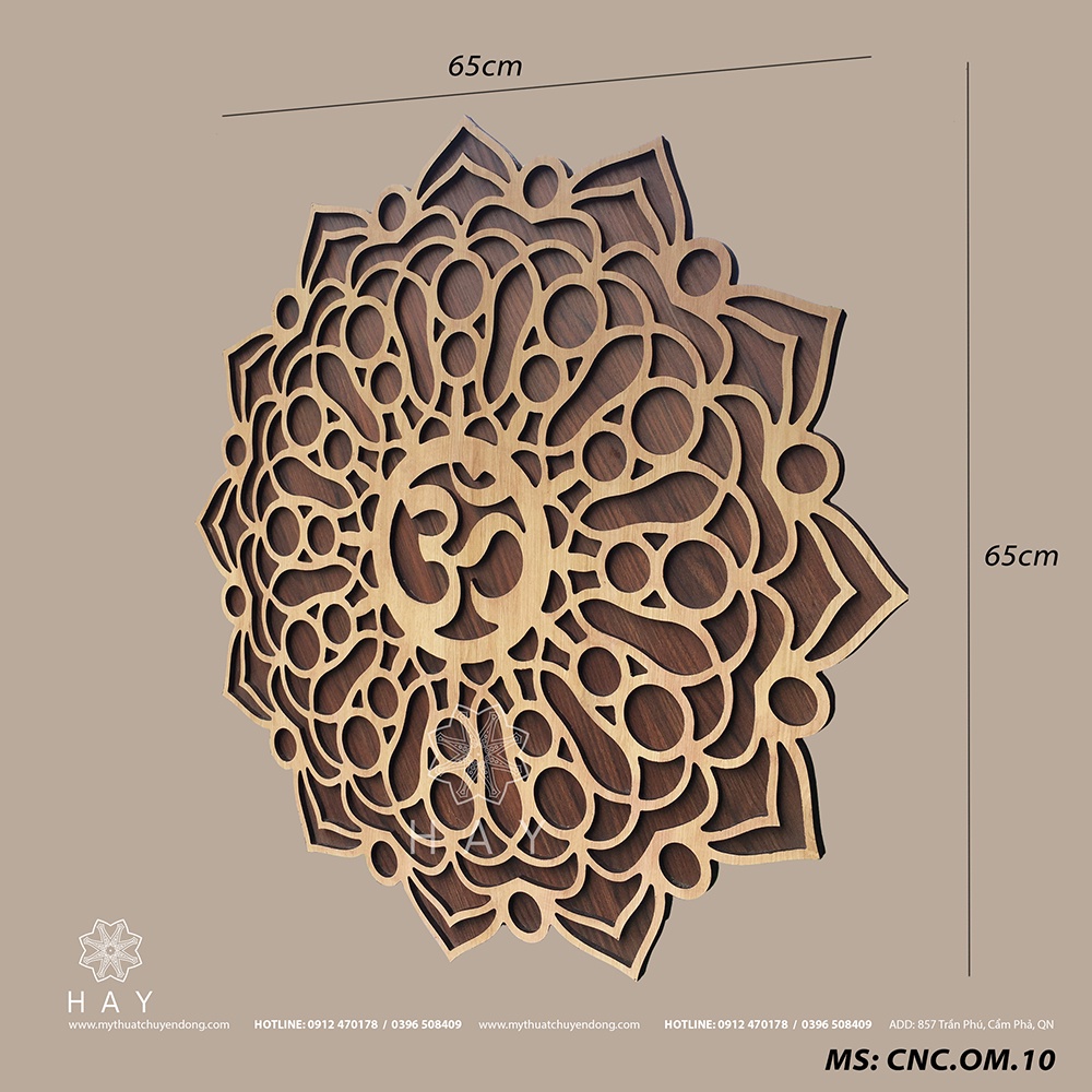 XẢ KHO Decor chữ OM 10 Treo Tường Trang Trí Phòng Thiền , Yoga ...(Sỉ + lẻ + tuyển cộng tác viên toàn quốc)