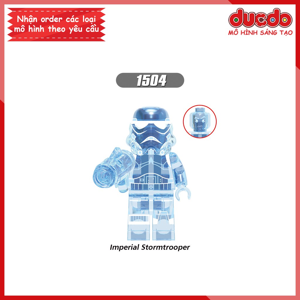 Minifigures các nhân vật trong Star War full vũ khí - Đồ chơi Lắp ghép Xếp hình Mô hình Mini Iron Man XINH X0287