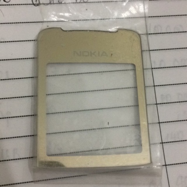 mặt kính nokia 8800 siroco vàng( tặng kèm dán đệm cho mặt kính)