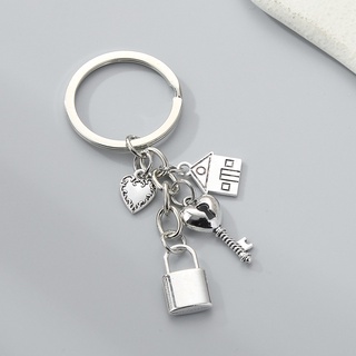 Móc Khóa Hình Trái Tim Và Ổ Khóa Độc Đáo Cho Cặp Đôi