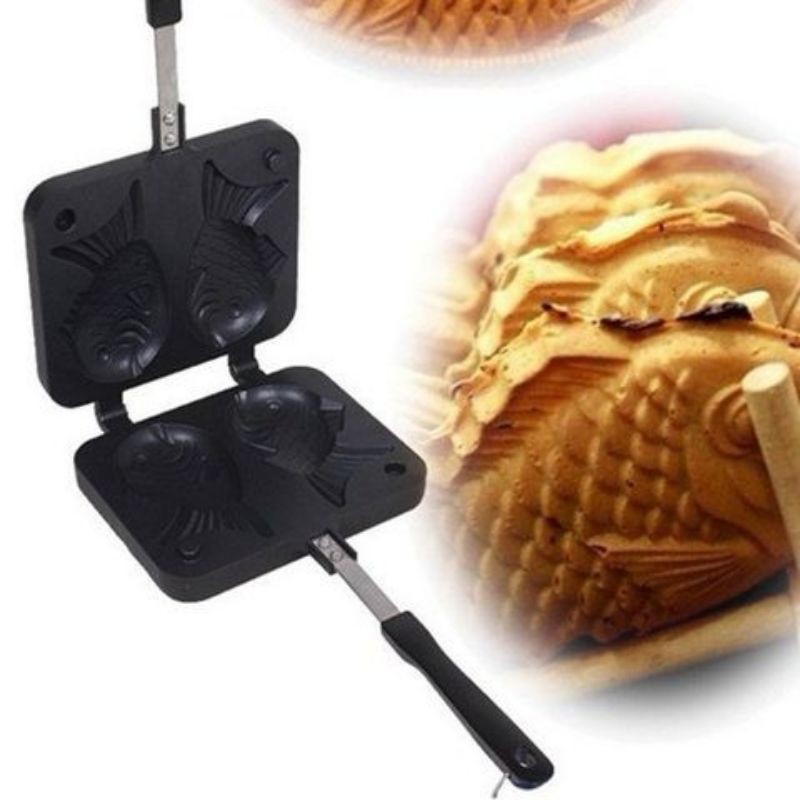 🤩KHUÔN LÀM BÁNH CÁ NƯỚNG TAIYAKI