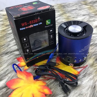 Loa bluetooth ws 633bt- âm thanh cực chuẩn