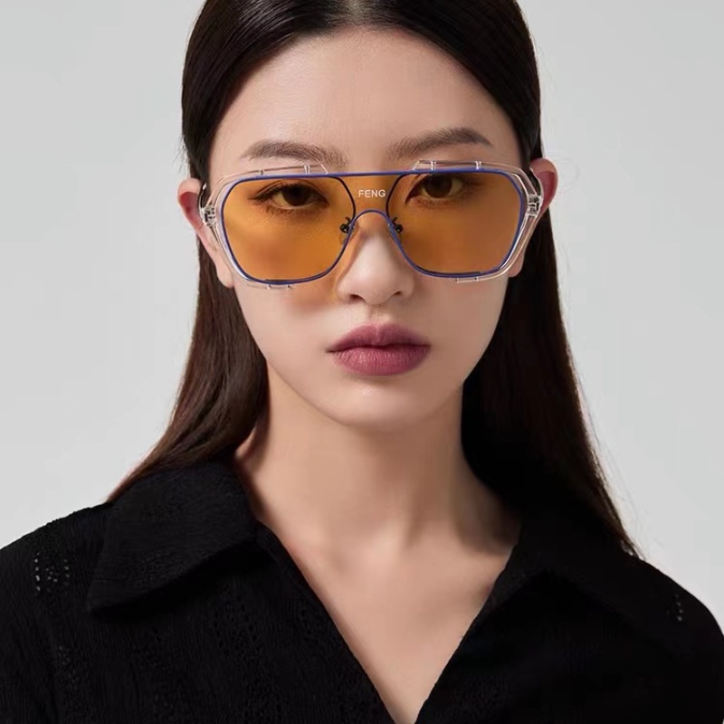 (KIQI-FASHION) COD Kính Mát Chống Tia UV Thời Trang Hàn Quốc