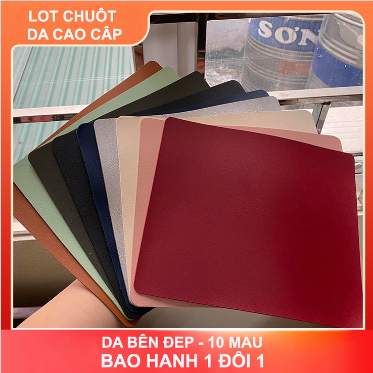 Lót chuột, Mouse Pad, thảm Trải Bàn Làm Việc Deskpad Da PU, Miếng Lót Chuột Máy Tính Cỡ Nhỏ,Lớn 80x40, 60x30, 26x21