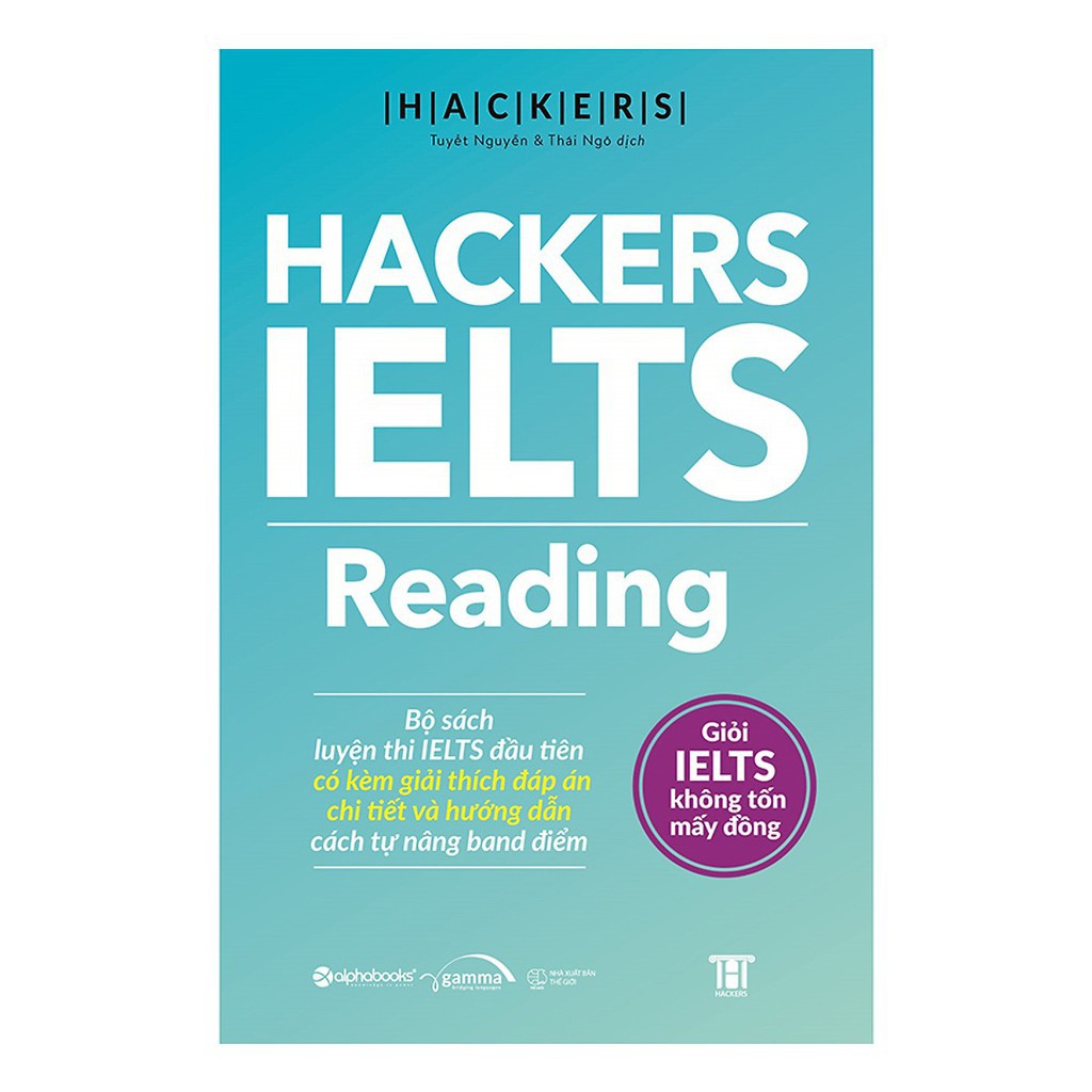 [Mã LIFEXANH24 giảm 10% đơn 99K] Sách - Hackers IELTS Reading