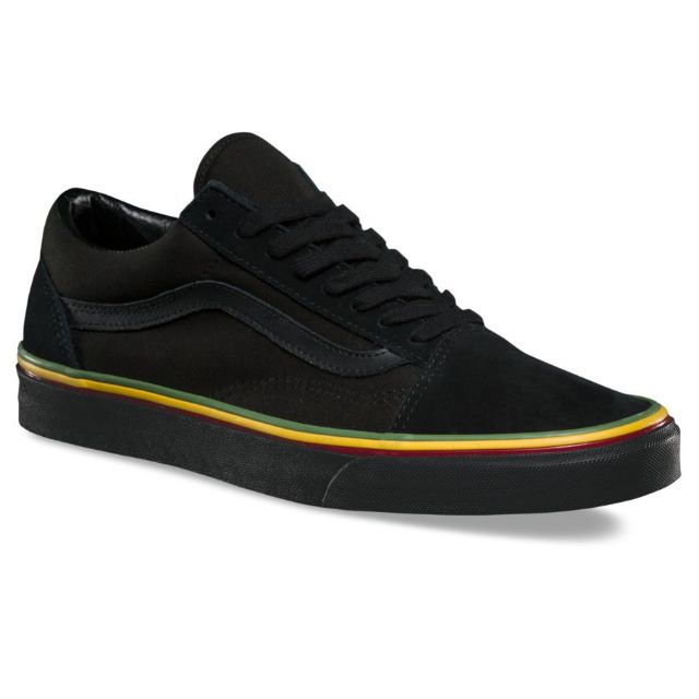 (Real 100%) Vans oldskool rasta hàng sample size 42 us:9.0